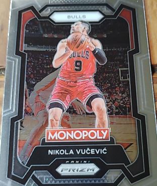 2023-24 Panini Prizm Monopoly #18 Nikola Vucevic — front