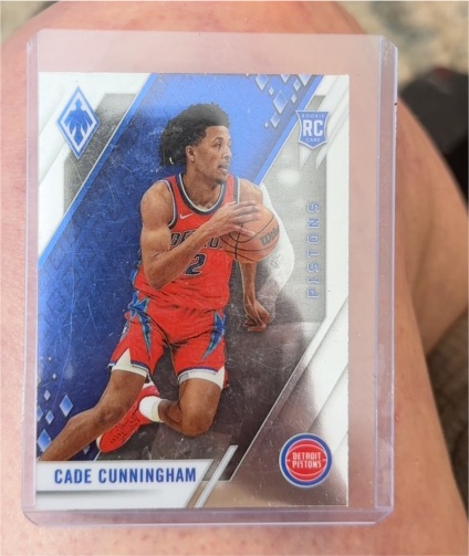 2021-22 Panini Chronicles Phoenix #666 Cade Cunningham — front