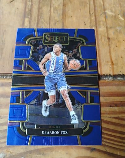 2023-24 Panini Select #49 De'Aaron Fox — front