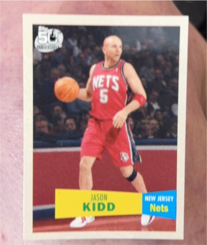 2007-08 Topps 1957-58 Variations #5 Jason Kidd — front