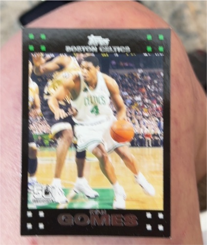 2007-08 Topps #88 Ryan Gomes Boston Celtics — front