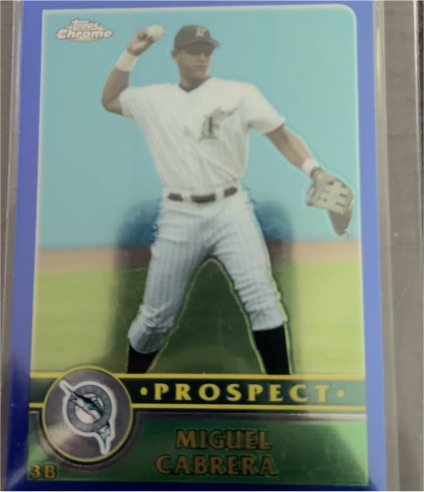2003 Topps Chrome Traded #T126 Miguel Cabrera — front