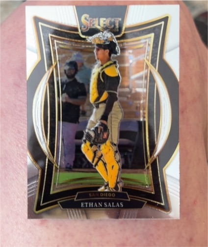 2025 Panini Select #17 Ethan Salas — front