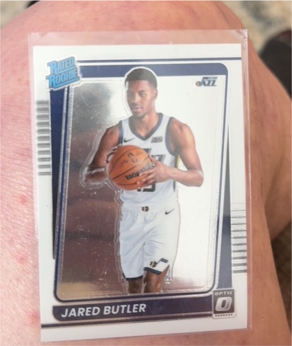 2021-22 Panini Donruss Optic #199 Jared Butler Rated Rookie — front