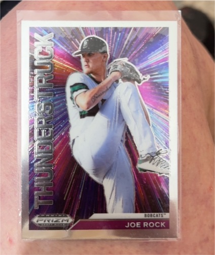 2021 Panini Prizm Draft Picks #T-JR Joe Rock Thunderstruck — front