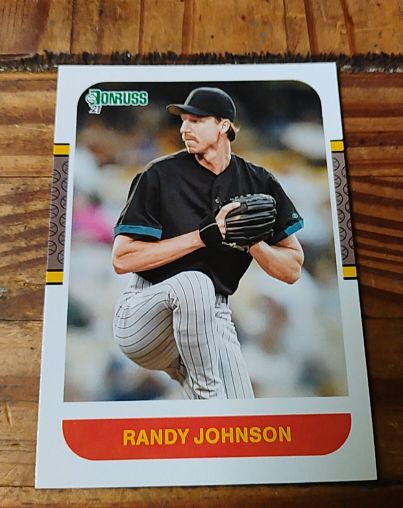 2021 Donruss #218 Randy Johnson Arizona Diamondbacks — front