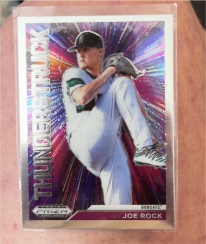 2021 Panini Prizm Draft Picks Thunderstruck #T-JR Joe Rock — front