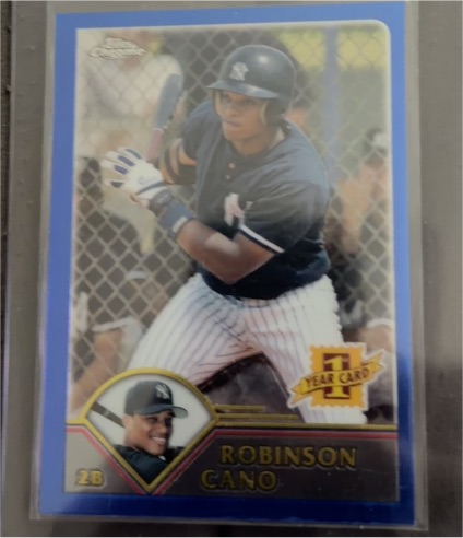 2003 Topps Chrome Traded #T200 Robinson Cano — front