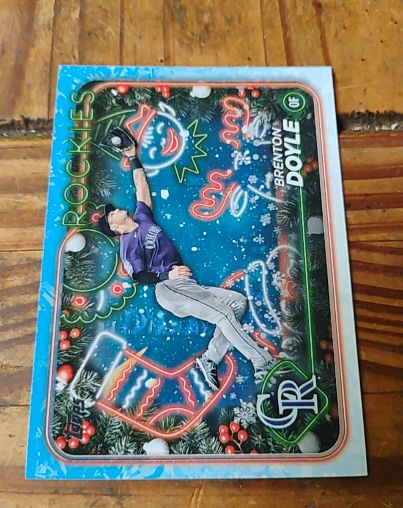 2024 Topps Holiday #H169 Brenton Doyle — front