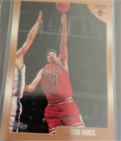1998-99 Topps #191 Toni Kukoc — front