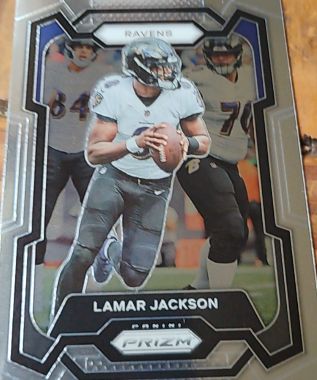 2023 Panini Prizm #18 Lamar Jackson — front