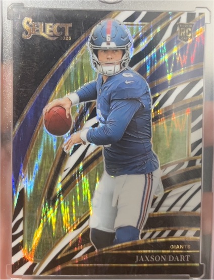 2025 Panini Select #293 Jaxson Dart Club Level — front