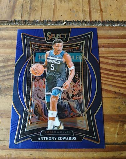 2024-25 Panini Select #23 Anthony Edwards — front
