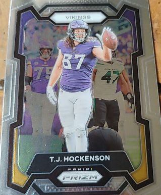 2023 Panini Prizm #198 T.J. Hockenson — front