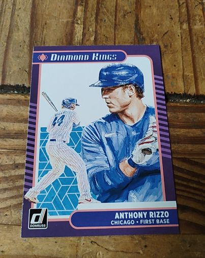 2021 Donruss Diamond Kings #21 Anthony Rizzo — front