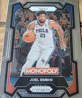 2023-24 Panini Prizm Monopoly #69 Joel Embiid — front