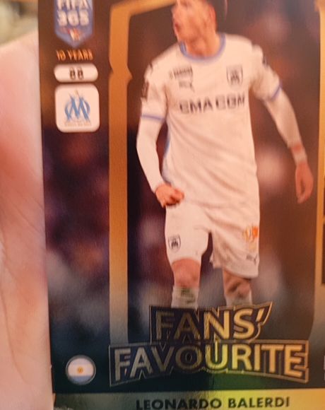 2025 Panini FIFA 365 #88 Leonardo Balerdi — front