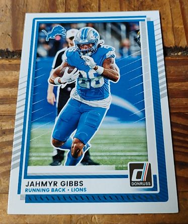 2025 Panini Donruss #101 Jahmyr Gibbs — front
