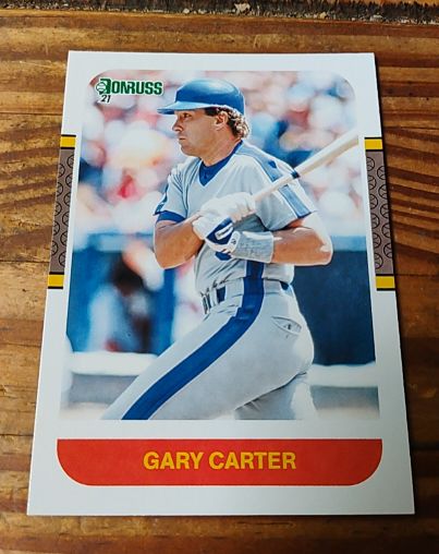 2021 Donruss #219 Gary Carter — front