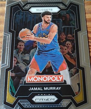 2023-24 Panini Prizm Monopoly #3 Jamal Murray Denver Nuggets — front