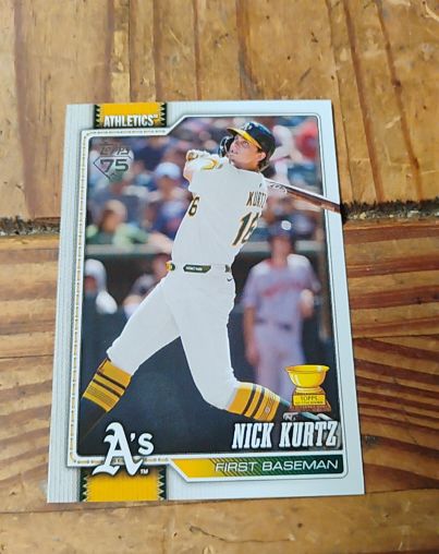 2026 Topps Series 1 #97 Nick Kurtz — front