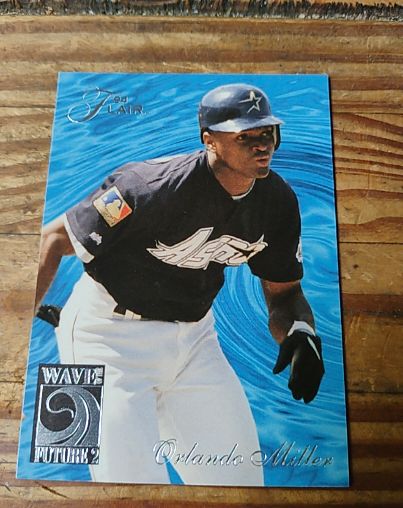1994 Fleer Flair #7 Orlando Miller Houston Astros Wave of the Future 2 — front