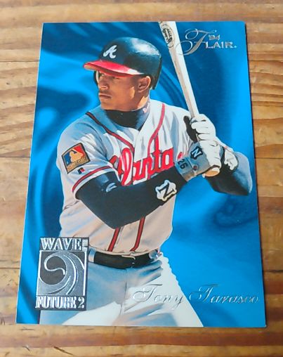 1994 Flair Wave of the Future 2 #9 Tony Tarasco — front