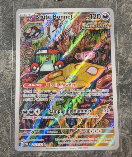 2023 Pokémon SV04 Paradox Rift #207 Brute Bonnet — front