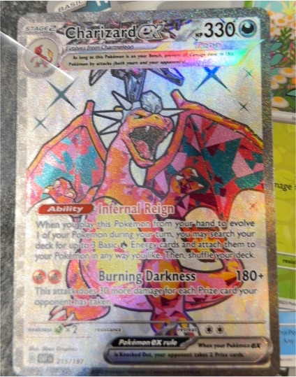 2023 Pokémon Charizard ex #056 Scarlet & Violet Black Star Promo — front