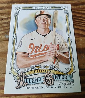2025 Topps Allen & Ginter #194 Jackson Holliday — front