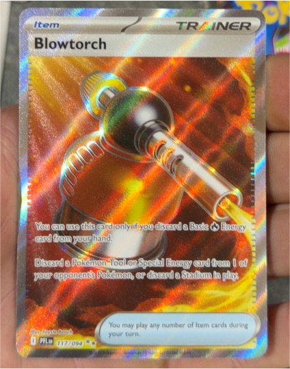 2025 Pokémon ME02: Phantasmal Flames #117 Blowtorch — front