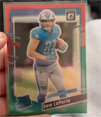 2023 Panini Donruss Optic #332 Sam LaPorta — front