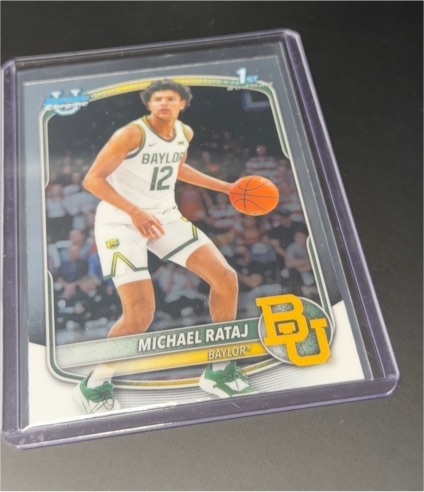 2025-26 Bowman #BPP-26 Michael Rataj — front