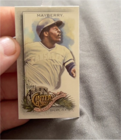 2022 Topps Allen & Ginter Mini #315 John Mayberry — front