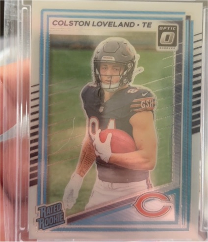 2025 Donruss Optic #204 Colston Loveland — front