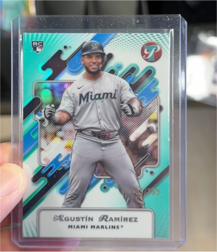 2025 Topps Pristine #122 Agustín Ramírez — front