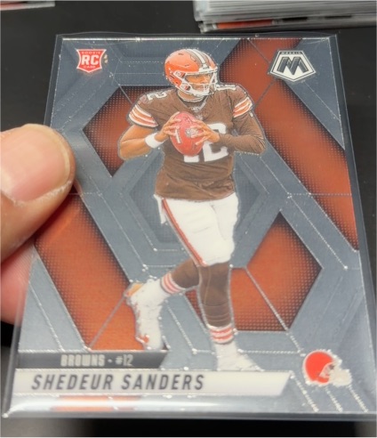 2025 Panini Mosaic #302 Shedeur Sanders — front