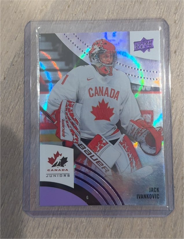2025 Upper Deck Team Canada Juniors #14 Jack Ivankovic — front