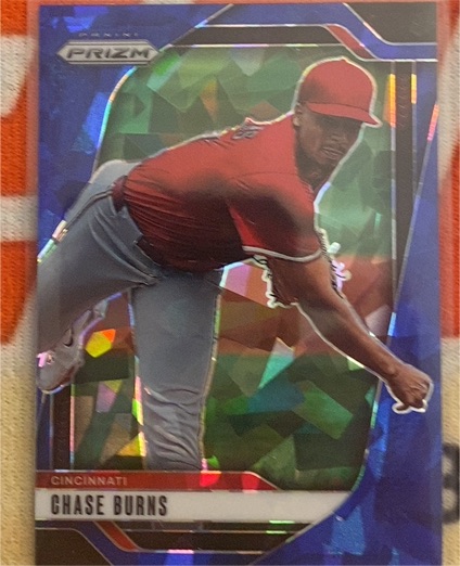 2025 Panini Prizm #86 Chase Burns — front