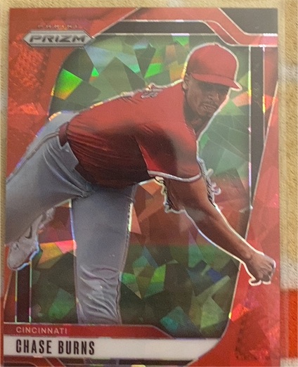 2025 Panini Prizm #86 Chase Burns — front