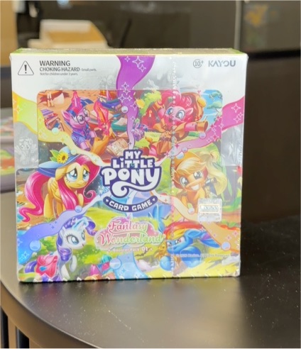 2023 Kayou My Little Pony TCG Fantasy Wonderland Booster Box — front