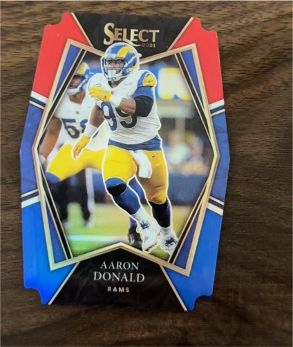 2021 Panini Select #120 Aaron Donald — front