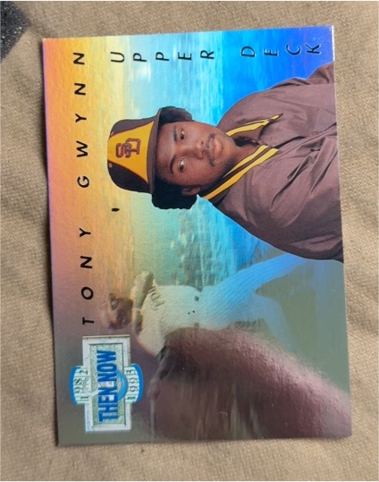 1993 Upper Deck Then & Now #TN11 Tony Gwynn — front