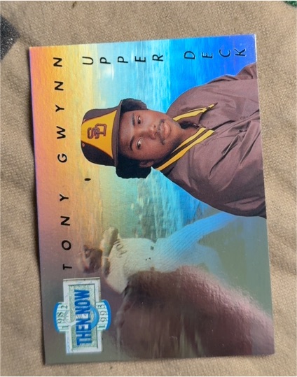 1993 Upper Deck Then & Now #TN11 Tony Gwynn — front