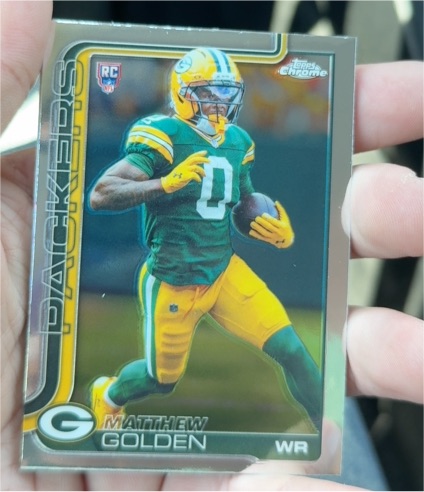 2025 Topps Chrome #333 Matthew Golden — front