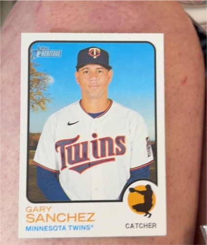 2022 Topps Heritage High Number #537 Gary Sanchez — front