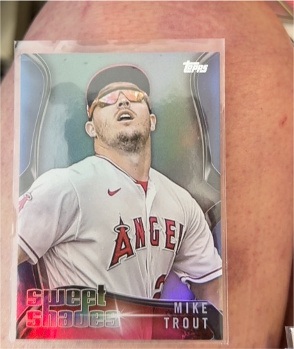 2022 Topps Series 2 Sweet Shades #SS-7 Mike Trout — front