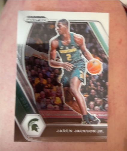 2021-22 Panini Prizm Draft Picks #31 Jaren Jackson Jr. — front