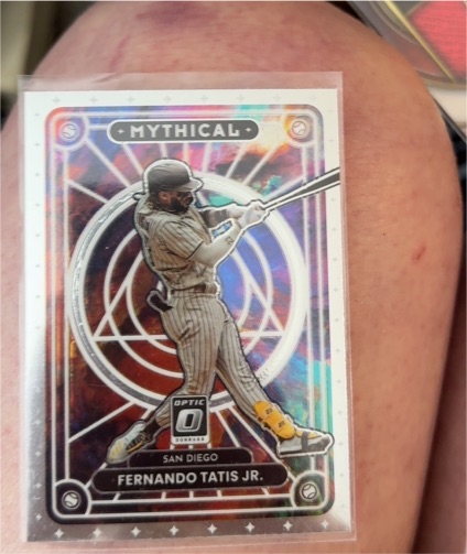 2022 Panini Donruss Optic #MTH-9 Fernando Tatis Jr. Mythical — front