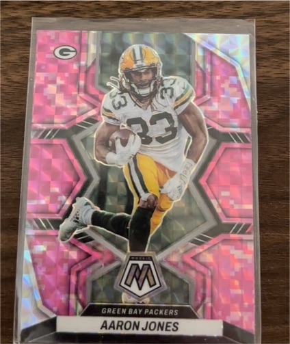2022 Panini Mosaic #70 Aaron Jones — front